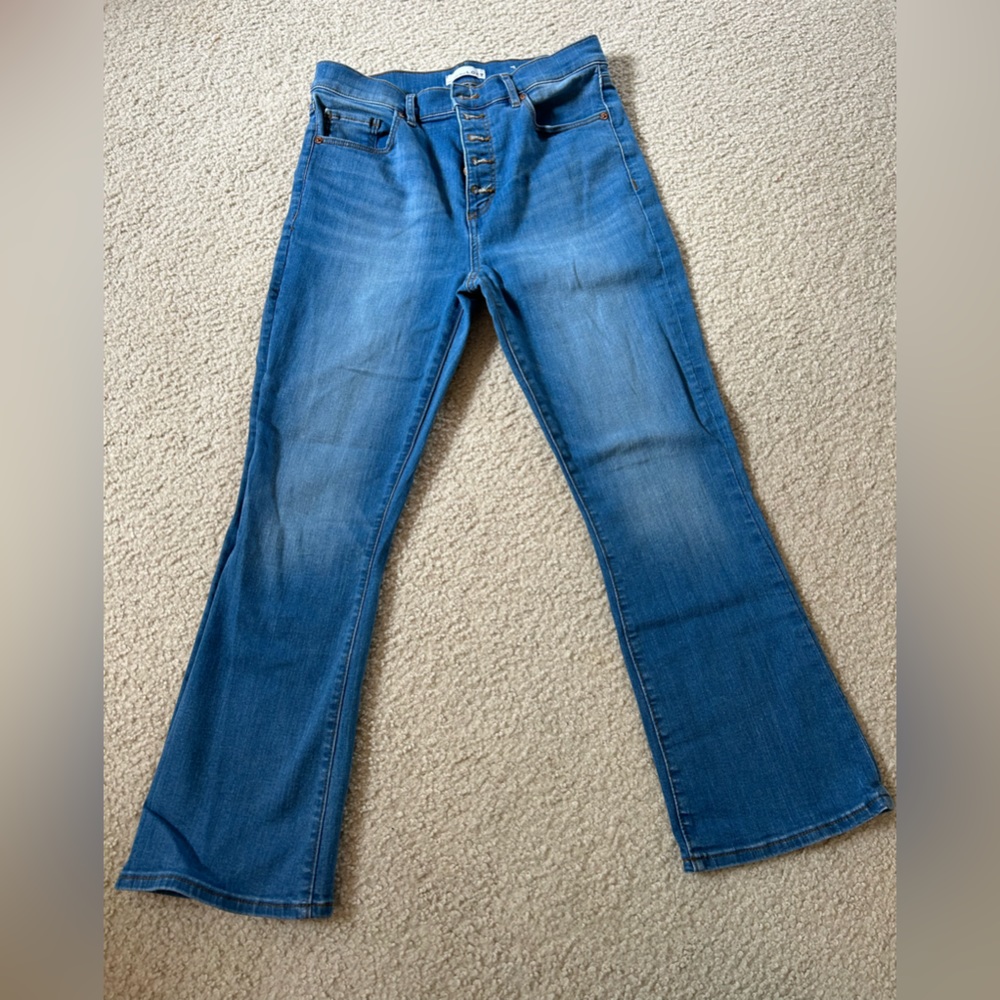 LOFT The Kick Crop Jeans